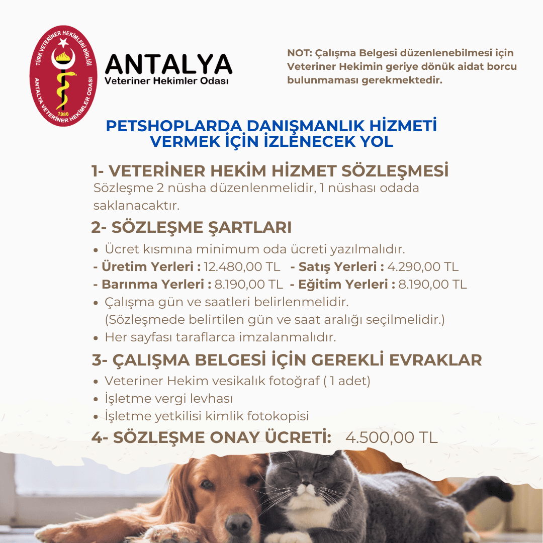 Petshop Sözleşme Şartları